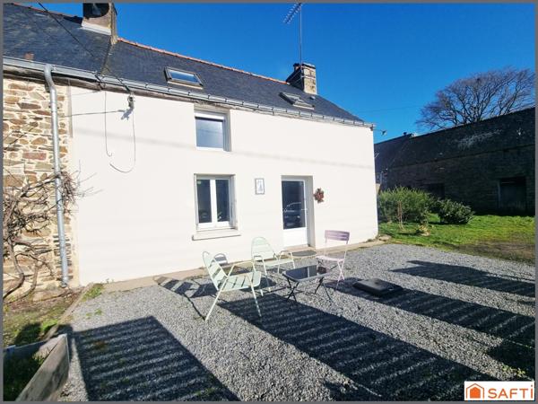 Charmante maison en pierre avec terrain arboré