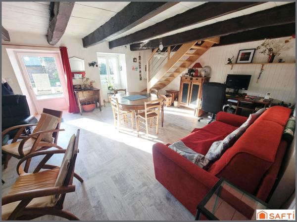 Charmante maison en pierre avec terrain arboré