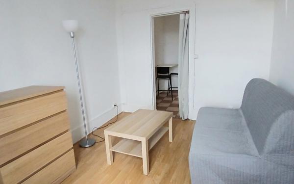 Appartement à louer    1 pièce • 20 m2 Paris 19