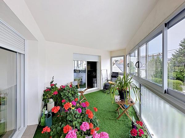 Appartement Angers Quartier Lutin- Victor Hugo, 4 pièces 82 m2, garage,véranda