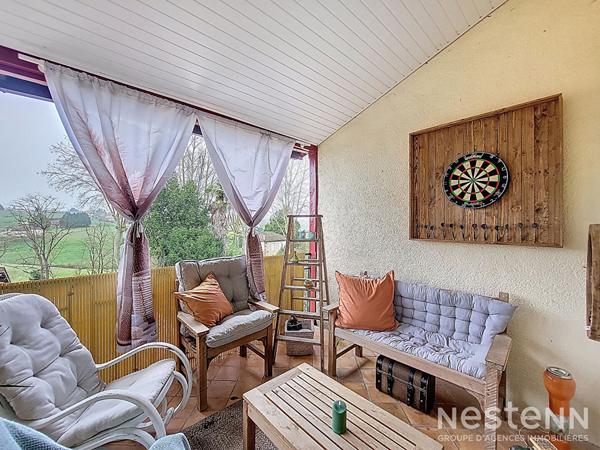 A Vendre Maison en pierre rénovée de 86 m² avec jardin et dépendances au coeur de Mézin