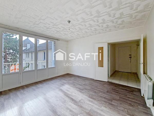 Appartement 2 pièces 51m²