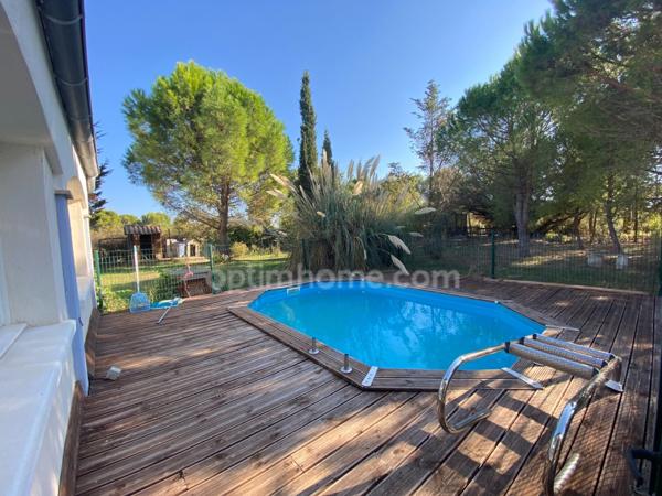 Propriété 5 pièces 178m2 avec piscine sur terrain de 1,4H à MEZE (34)