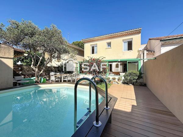 Maison clé en main avec véranda et piscine