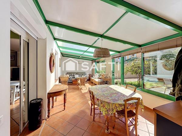 Maison clé en main avec véranda et piscine