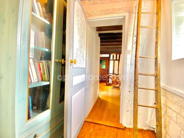 Maison à colombages, grand séjour, 4 chambres, Jardin et Dépendance - Saint-Julien-le-FAUCON (14140)