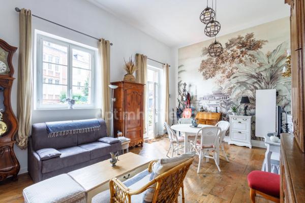 Honfleur quartier St Leonard - Apparterment duplex T3 - 83.20 m2 au sol - 2 chambres - 1er étage - Jardin de 100 m2 environ - Abri de jardin