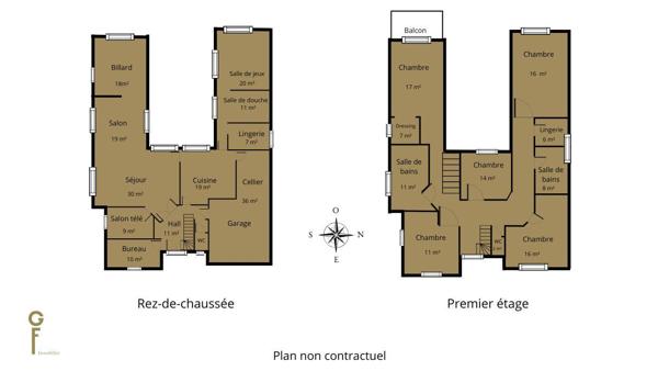 DEMEURE DE FAMILLE SEMI PLAIN-PIED AVEC 7 CHAMBRES