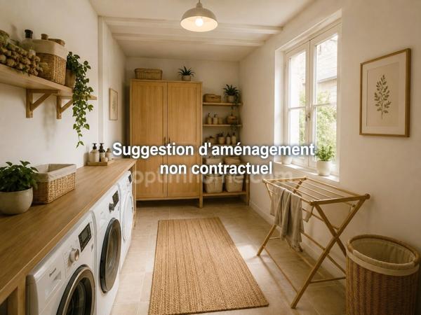 CHARMANTE MAISON DE VILLAGE AVEC GARAGE – ENVIRONNEMENT PAISIBLE – SAINT-PIERRE-EN-AUGE (14170)