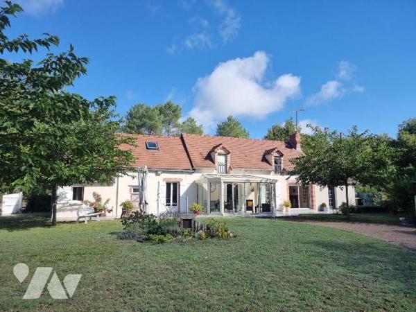 À vendre à Pruniers en Sologne (41) ? Dans un environnement paisible et verdoyant, belle propri...