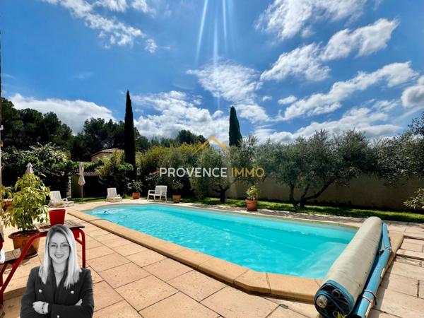 Pélissanne (13330) Sur les hauteurs de Pélissanne – Propriété de charme en pinède