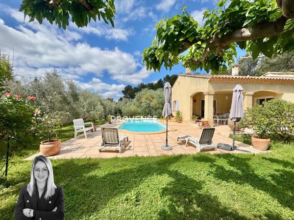 Pélissanne (13330) Sur les hauteurs de Pélissanne – Propriété de charme en pinède