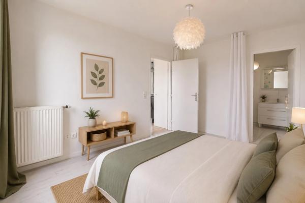Appartement 2 pièces à vendre à Sainte-Geneviève-des-Bois – Dernier étage avec ascenseur – Résidence récente de 2015