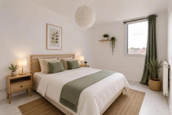 Appartement 2 pièces à vendre à Sainte-Geneviève-des-Bois – Dernier étage avec ascenseur – Résidence récente de 2015