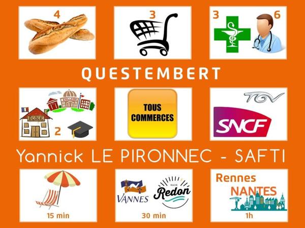 Terrain constructible 830m²