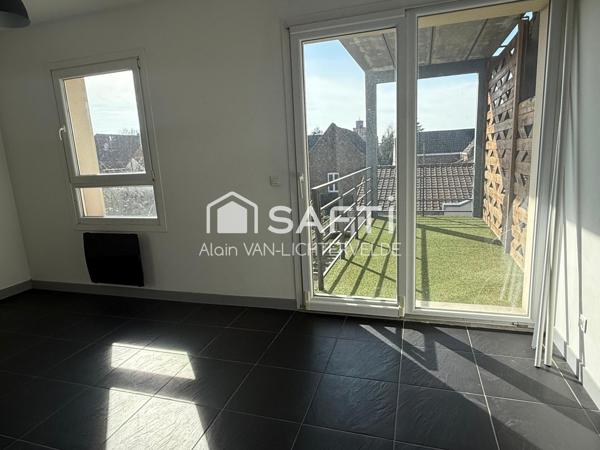 ANNOEULLIN CENTRE/2 chambres + balcon/parking privé