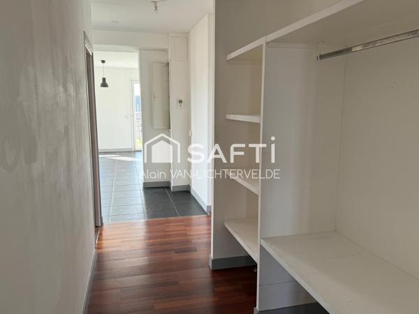 ANNOEULLIN CENTRE/2 chambres + balcon/parking privé