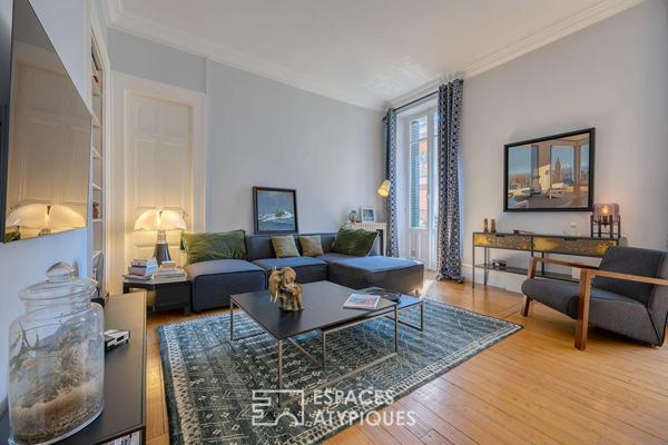 Appartement haussmannien en hypercentre