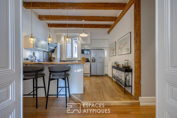 Appartement haussmannien en hypercentre