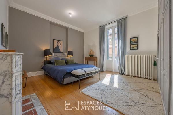 Appartement haussmannien en hypercentre