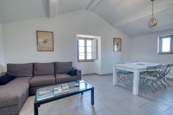 Vente appartement duplex 6 pièces Citadelle de Bastia vue mer
