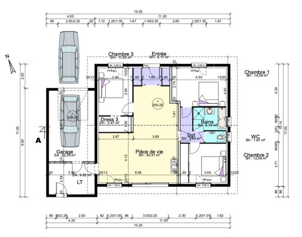 Maison à vendre 4 pièces PONTCHARRA (38) - PLAIN-PIEDS DE 102 M2 + Garage 23 M2