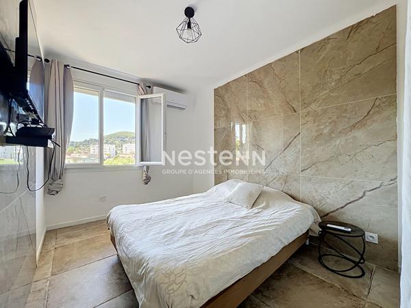 Vallauris - 3P - 55m² - Parking - Cave - Sud - Dernier étage - 2 balcons