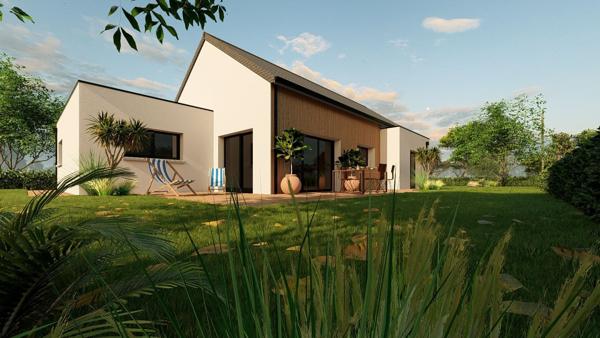 Terrain + Maison à vendre 6 pièces - 129 m²