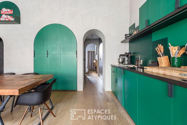 Appartement au coeur du vieux Lyon rénové par un architecte