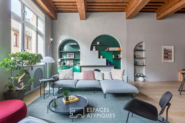 Appartement au coeur du vieux Lyon rénové par un architecte