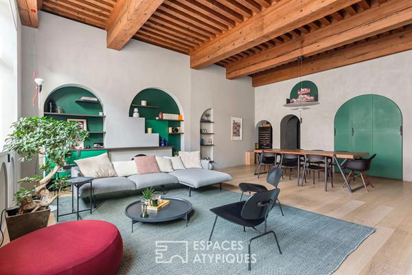 Appartement au coeur du vieux Lyon rénové par un architecte