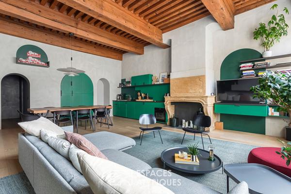 Appartement au coeur du vieux Lyon rénové par un architecte