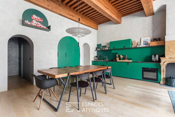 Appartement au coeur du vieux Lyon rénové par un architecte