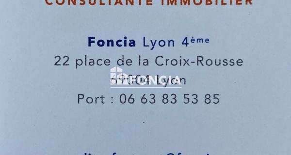 À vendre Appartement 2 pièces 59 m² - Caluire-et-cuire 69300