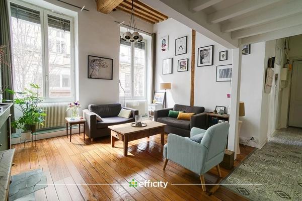 Appartement 2 pièces - 50 m² Exclusivité efficity
