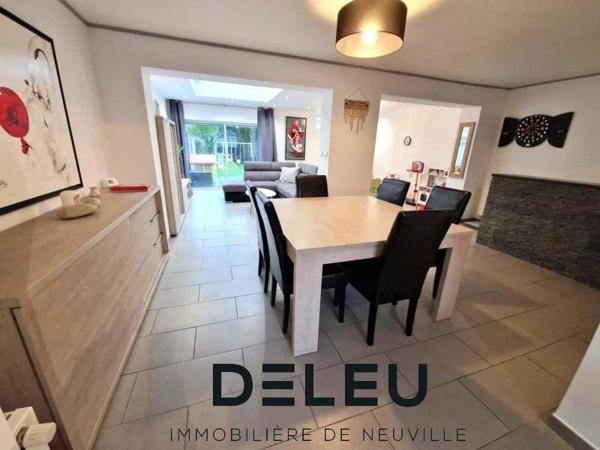 Vente immobilière : Maison à Halluin  4 pièces 105 m² 269 000 €- Immobilière de Neuville.