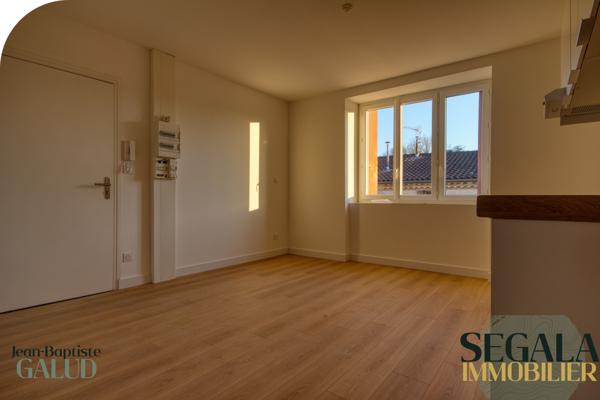 Carmaux (81400) Appartement T2 entièrement refait à neuf – cour privée et stockage – DPE B
