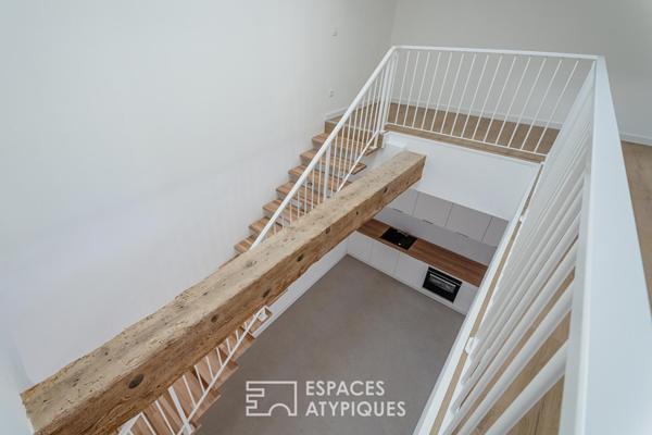 Ensemble immobilier de caractère et fort potentiel avec gite indépendant et grande remise