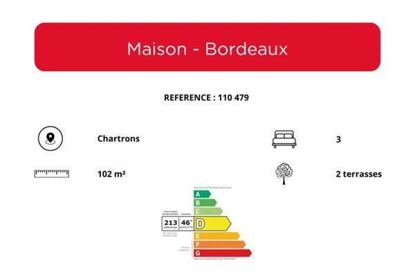Maison à vendre 4 pièces de 102 m²