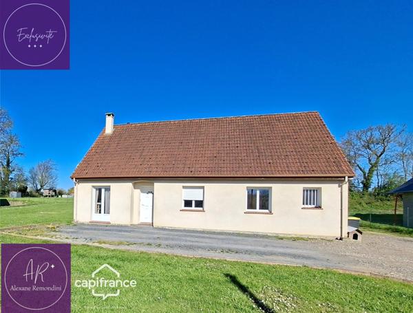 Maison récente de plain-pied avec 4 chambres - Jardin de 1500 m2 avec grande terrasse - Au calme, lumineuse