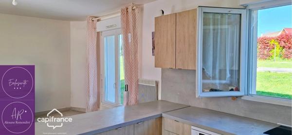 Maison récente de plain-pied avec 4 chambres - Jardin de 1500 m2 avec grande terrasse - Au calme, lumineuse