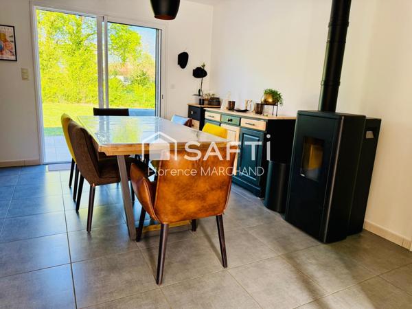 BEAU PLAIN-PIED 3 CHAMBRES GRAND JARDIN GARAGE