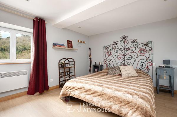 Maison en pierre sur le chemin de Saint-Jacques-de-Compostelle