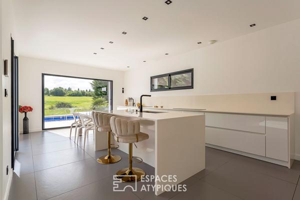 Maison Contemporaine avec vue nature