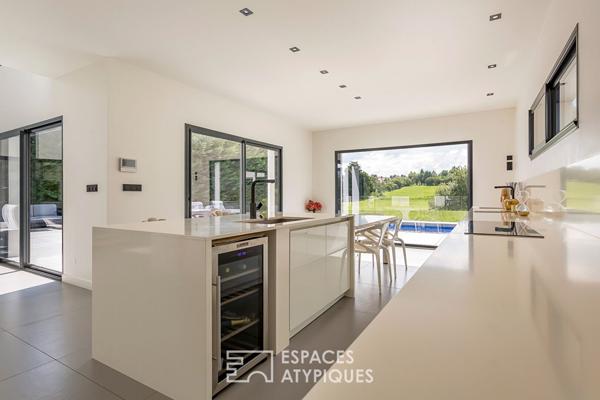 Maison Contemporaine avec vue nature