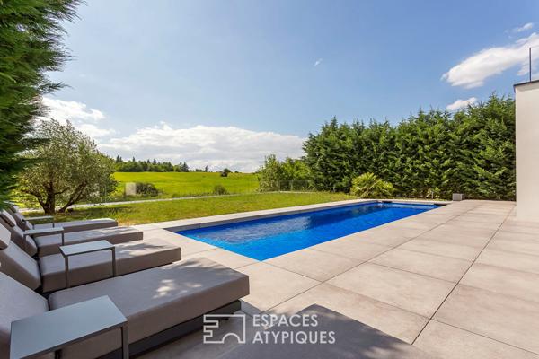 Maison Contemporaine avec vue nature