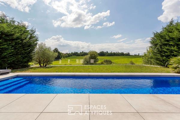 Maison Contemporaine avec vue nature