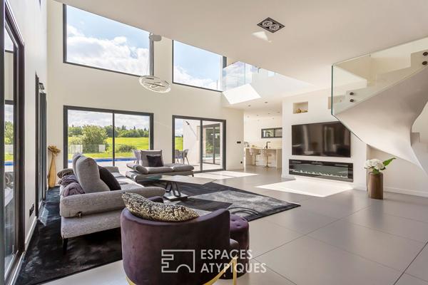 Maison Contemporaine avec vue nature