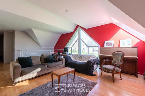 Élégante maison moderne et familiale