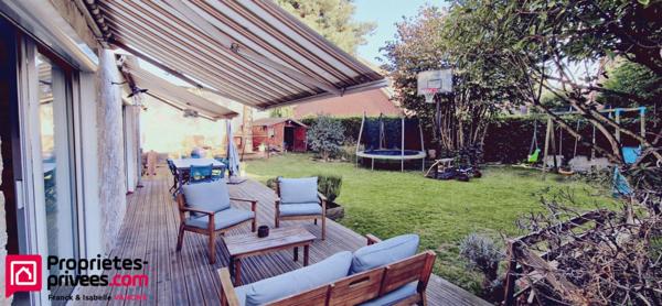 Semi Individuelle - 3 chambres, bureau, jardin, garage, cave - 130m²